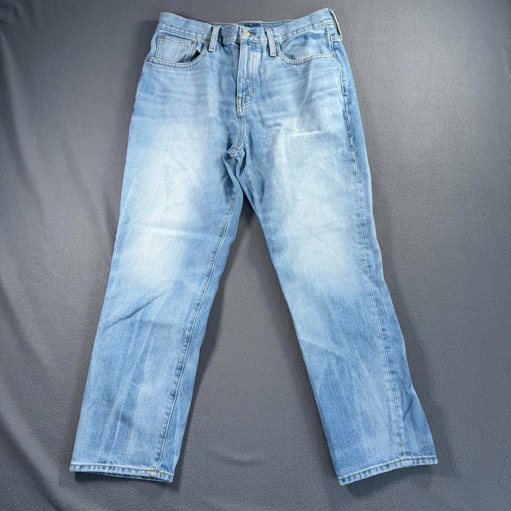 J Crew Slouchy Boyfriend Jeans Womens 29 Light Wash Relaxed Fit 31x26.5